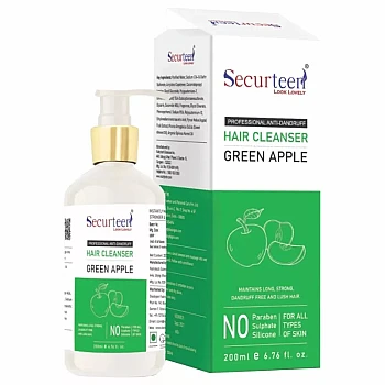 Securteen Green Apple Hair Cleaanser (200ml)