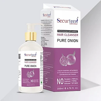 Securteen Pure Onion Hair Cleanser (200ml)