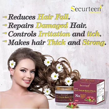 Securteen Red Onion Hair Mask (200ml)