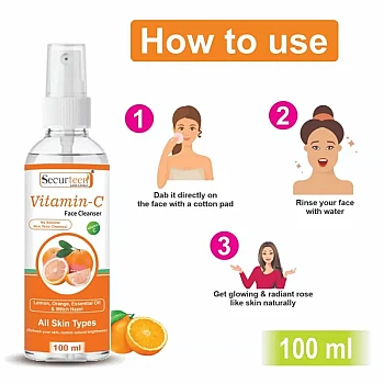 Securteen Vitamin C Face Cleanser (100ml)