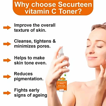 Securteen Vitamin C Skin Mist Tone (100ml)