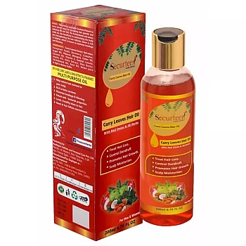 Securteen Curry Leaves Hair Oil (200ml)