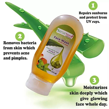 Securteen Aloe Vera With Tulsi & Chandan (115ml)