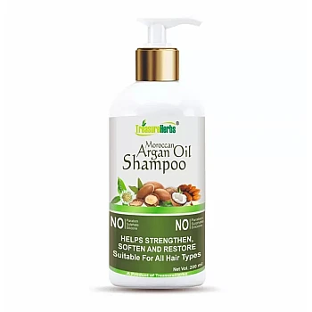 TreasureHerbs Moroccan Argan Oil Hair Shampoo (200ml)