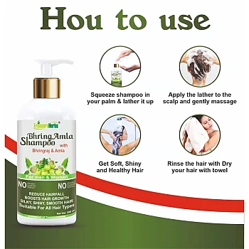 TreasureHerbs Bhringraj & Amla Hair Shampoo (200ml)