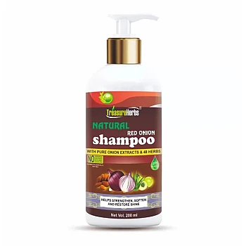 TreasureHerbs Natural Red Onion Shampoo (200ml)