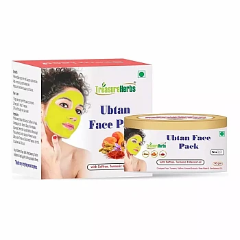 TreasureHerbs Ubtan Face Pack Mask (50g)