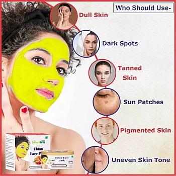 TreasureHerbs Ubtan Face Pack Mask (50g)