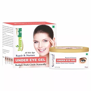 TreasureHerbs Under Eye Gel For Dark Circles (50g)