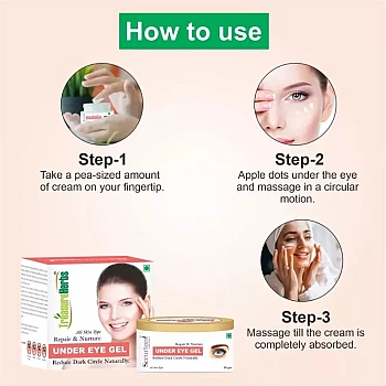 TreasureHerbs Under Eye Gel For Dark Circles (50g)