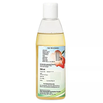 Keshavsrushti Vanaushadhi Uttan Jaswand Oil (200ml)