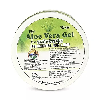 Keshavsrushti Vanaushadhi Uttan Aloevera Gel (100g)