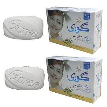 Goree Whitening Soap With Lycopene (100g, Pack of 2)