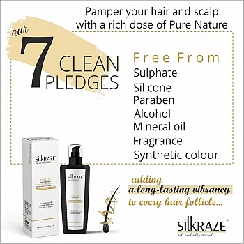 Silkraze Hair oil Exotic Blend of 56 Herbs (250ml)
