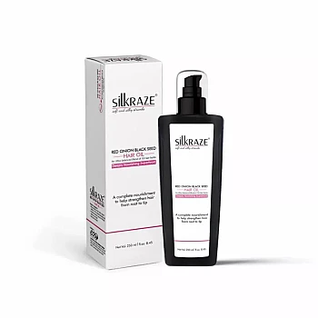 Silkraze Red Onion Black Seed Hair Oil (250ml)