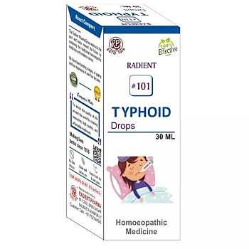Radient 101 Typhoid Drops (30ml)