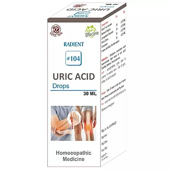 Radient 104 Uric Acid Drops (30ml)