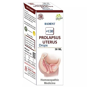 Radient 130 Prolapsus Uterus Drops (30ml)