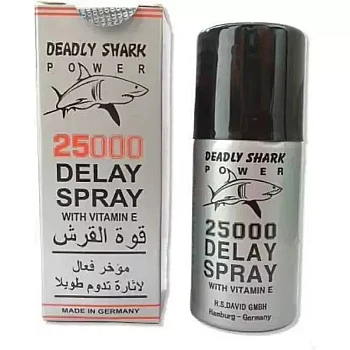 Roy Biotech Shark Power 25000 Delay Spray (40ml)