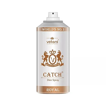 Vetoni Royal Deo Spray For Men (165ml, Pack of 3)