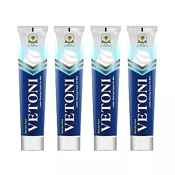 Vetoni Eco Pack Shaving Cream (Each 100gm) (4Pack)