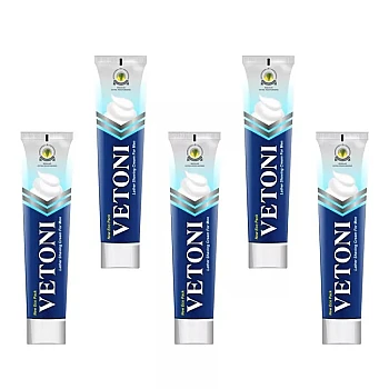 Vetoni Eco Pack Shaving Cream (Each 100gm) (5Pack)