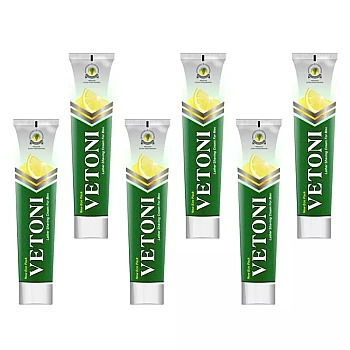 Vetoni Eco Pack Shaving Cream Lemon (Each 100gm) (6Pack)