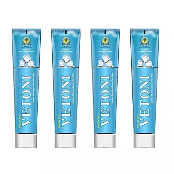 Vetoni Eco Pack Shaving Cream Menthol (Each 100gm) (4Pack)