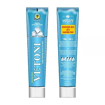 Vetoni Eco Pack Shaving Cream Menthol (Each 100gm) (4Pack)