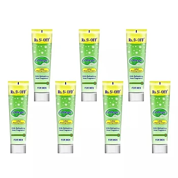 Vetoni College Boy Shaving Cream Green (120g, Pack of 7)