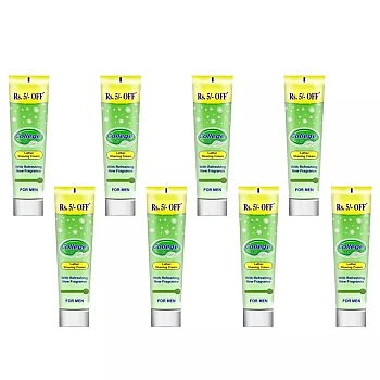 Vetoni College Boy Shaving Cream Green (120g, Pack of 8)
