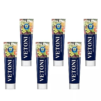 Vetoni Shaving Cream Fruity Punch (125g, Pack of 6)