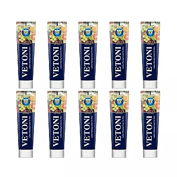 Vetoni Shaving Cream Fruity Punch (125g, Pack of 10)