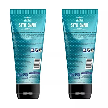 Vetoni Style Smart Hair Gel Blue (60ml, Pack of 2)