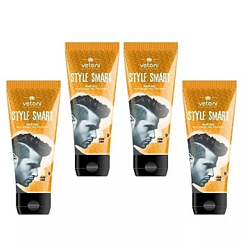 Vetoni Style Smart Hair Gel Orange (60ml, Pack of 4)