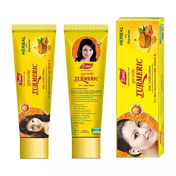Evani Turmeric Herbal Cream (50g, Pack of 10)