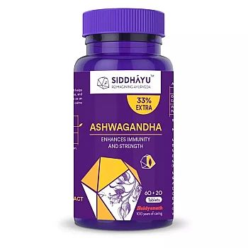 Siddhayu Ashwagandha (80tab)