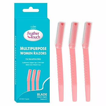 VI-John Feather Touch Multi Purpose Women Razor (3Set)
