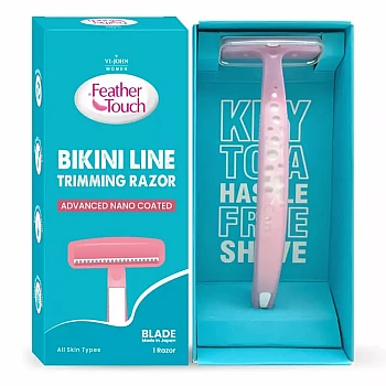 VI-John Feather Touch Bikini Line Trimming Razor (1pcs)