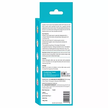 VI-John Feather Touch Body Shaving Razor (1pcs)
