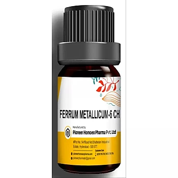 Pioneer Ferrum Metalicum (Multidose) 6 CH (150Pills)