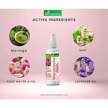 Mimansha Moringa Facial Spray / Toner (100ml)