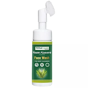 Herbal Canada Neem Aloe Vera Foaming Face Wash Deep Cleansing (150ml)