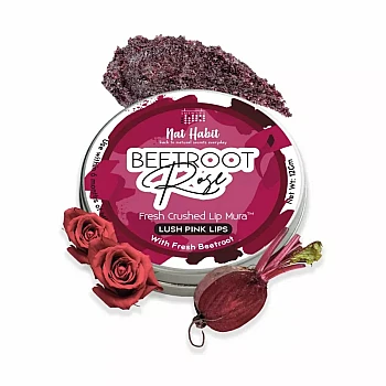 Nat Habit Beetroot Rose Fresh Crushed Lip Mura (12g)