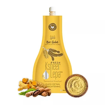 Nat Habit Fresh Ksheer Lepa Face Pack Tamarind Kasturi (40g)