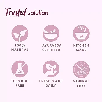 Nat Habit Fresh Lepa Face Pack Mask Chandan Nagakesar (40g, Pack of 2)