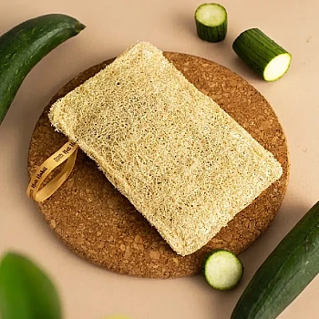 Nat Habit Natural Sun Dried Bath Loofah (1units, Pack of 3)