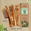 Nat Habit Oil Treated Kacchi Neem Wide + Dual Comb Combo (2units)