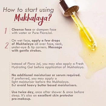 Nat Habit Pure Mukhalaya Facial Oil Saffron Tuberose (30ml)