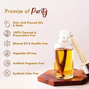 Nat Habit Pure Mukhalaya Facial Oil Patchouli Manjistha (30ml)